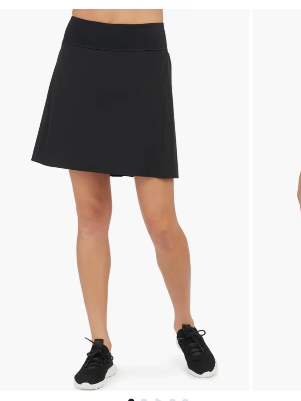 SPANX Black Active Skort